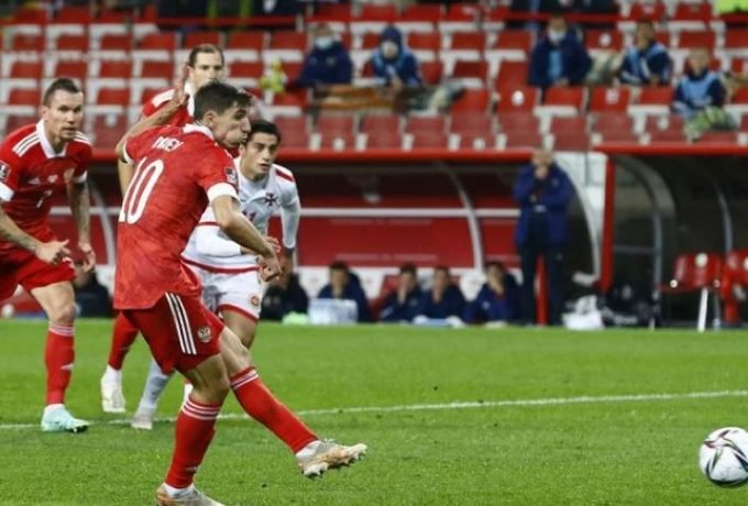 Gelandang serang tim nasional Rusia Zelikhan Bakaev