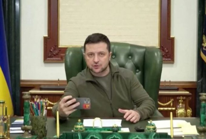 Presiden Ukraina Volodymyr Zelenskyy