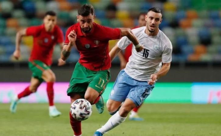Pemain Portugal Bruno Fernandes