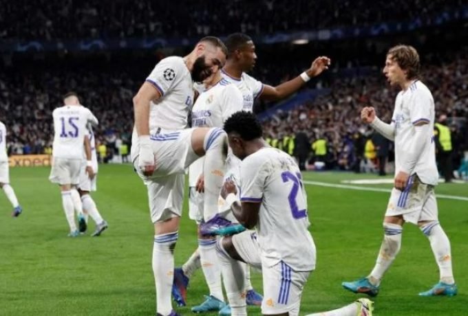 Pemain Real Madrid Karim Benzema