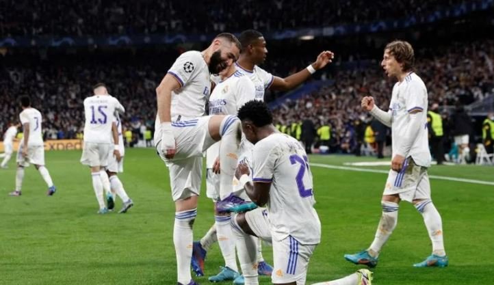 Pemain Real Madrid Karim Benzema