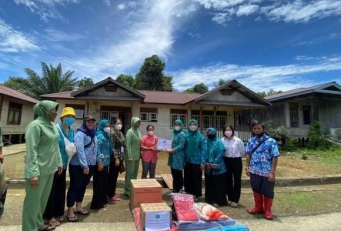 Ketua Tim Penggerak PKK Kabupaten Tana Tidung, Vemilia Ibrahim