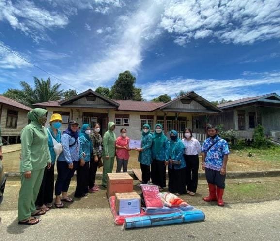 Ketua Tim Penggerak PKK Kabupaten Tana Tidung, Vemilia Ibrahim