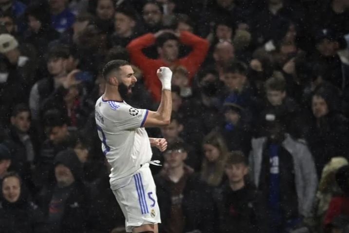 Pemain Real Madrid Karim Benzema