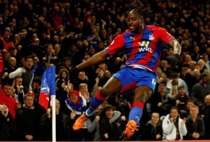 crystal Penyerang Crystal Palace Jean-Philippe Mateta