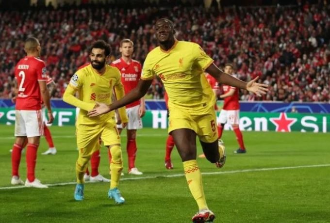 Selebrasi Ibrahima Konate