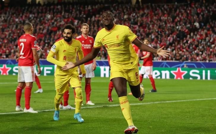 Selebrasi Ibrahima Konate