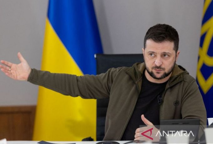 Presiden Ukraina Volodymyr Zelenskyy