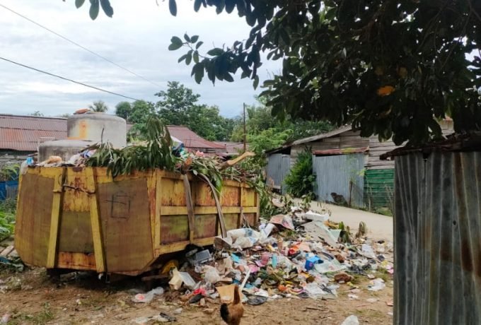 WhatsApp Image 2022-05-12 at 12.29.02 Tempat Pembuangan Sampah (TPS) di Jalan Abdi Peraja Nunukan Selatan. (FOTO: Darmawan/Benuanta.co.id)