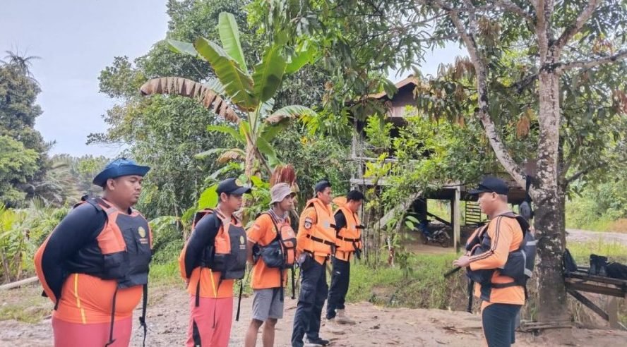 Tim gabungan BPBD Nunukan dan Basarnas Nunukan