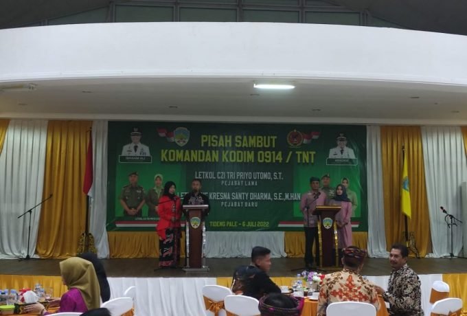 Komandan Kodim 0914/KTT Letkol Czi Tri Priyo Utomo, S.T