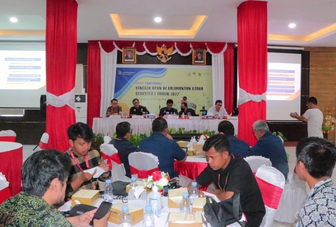 PAJAK : Kantor Wilayah (DJPb) Kaltara saat menyampaikan hasil penerimaan pajak di Kaltara.