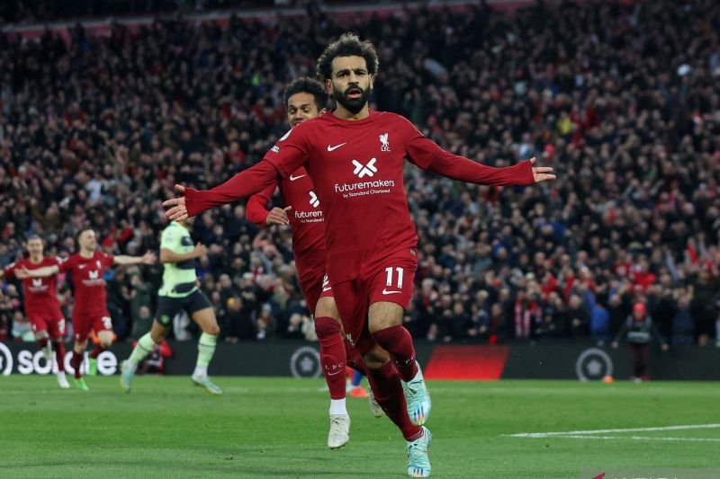 Selebrasi Mohamed Salah