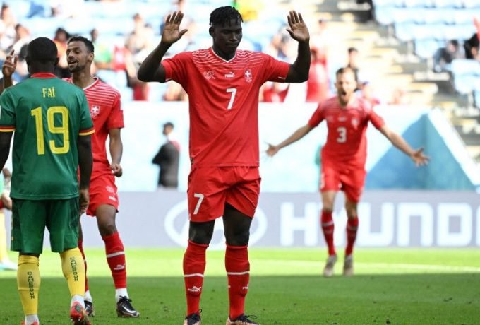 Pemain Swiss Breel Embolo