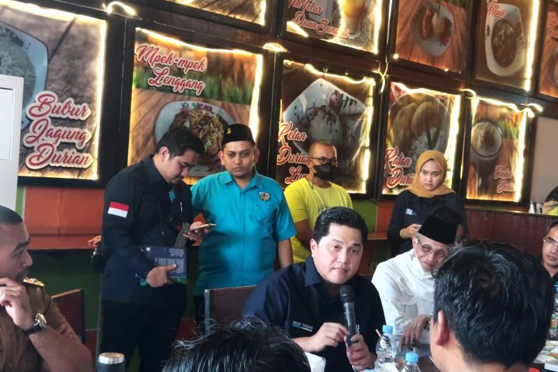 Menteri BUMN Erick Tohir