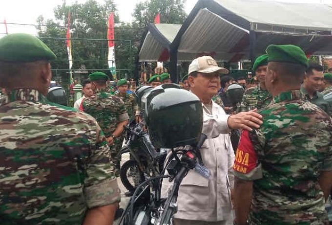 Menteri Pertahanan Prabowo Subianto