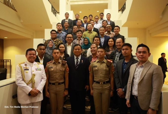 PRABOWO8 Menteri Pertahanan Prabowo Subianto