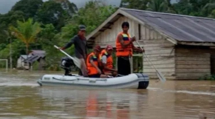 Kabupaten Paser terendam banjir