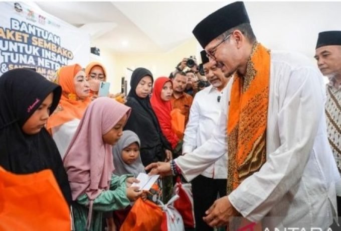 Sandiaga Menteri Pariwisata dan Ekonomi Kreatif Republik Indonesia Sandiaga Uno