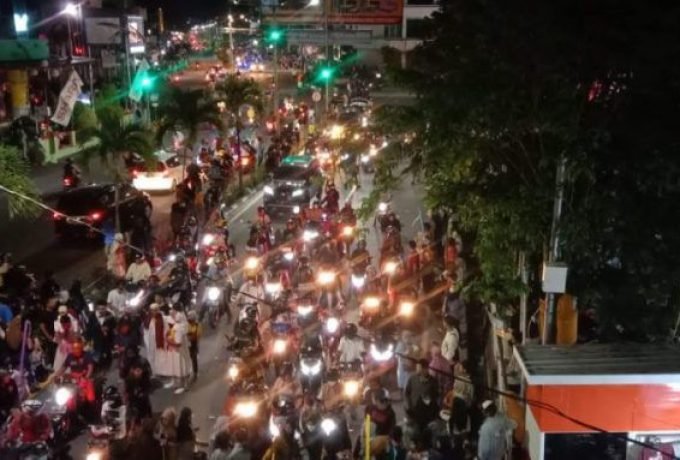 Ilustrasi pelaksanaan pawai. (Foto: Benuanta.co.id)