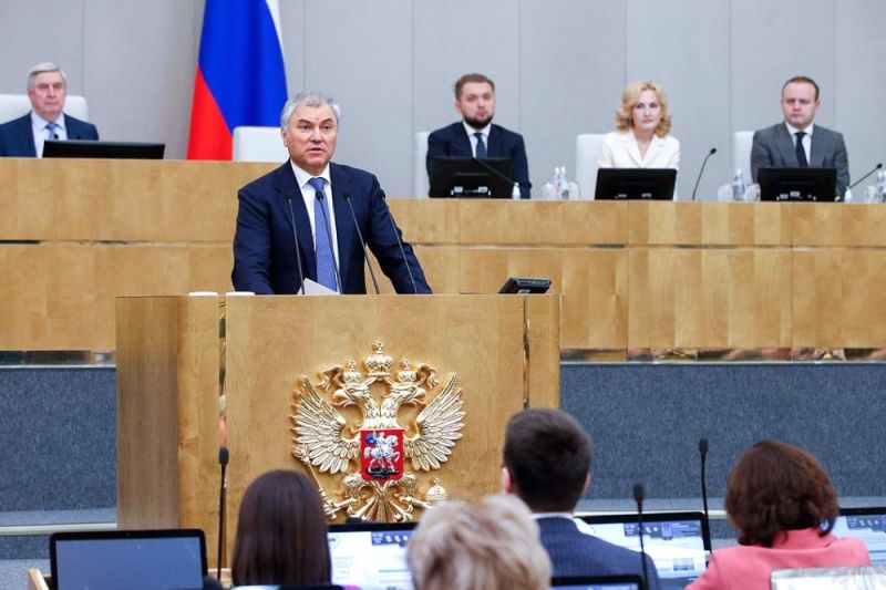 Ketua Duma Negara Rusia Vyacheslav Volodin. (Dokumentasi Duma Negara Rusia)