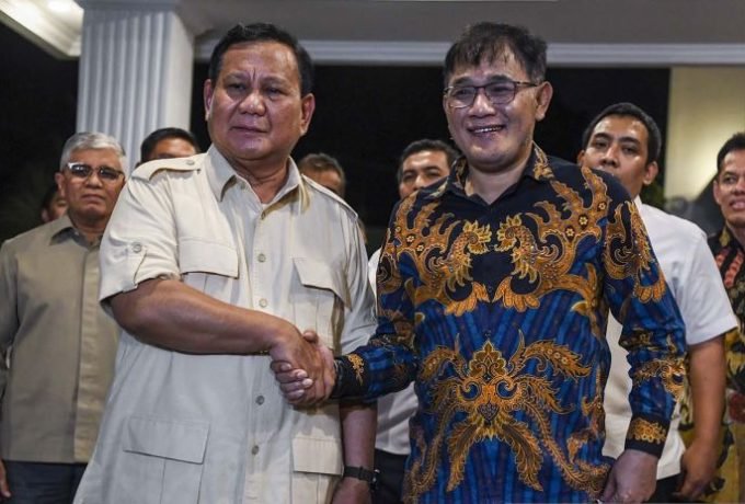 Budiman-Sudjatmiko-kunjungi-kediaman-Prabowo-Subianto