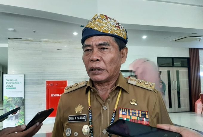 Gubernur Kaltara, Zainal Arifin Paliwang.