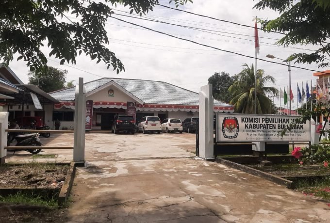 Kantor KPU Kabupaten Bulungan.