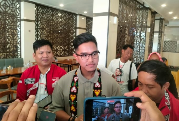 TIBA : Ketua PSI, Kaesang Pangarep saat berada di Kota Tarakan (FOTO: SUNNY CELINE/BENUANTA)