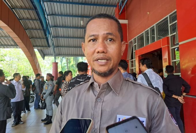 Komisioner Divisi Parmas dan SDM, KPU Nunukan, Muhammad Rusli, (Foto: Darmawan/benuanta.co.id)