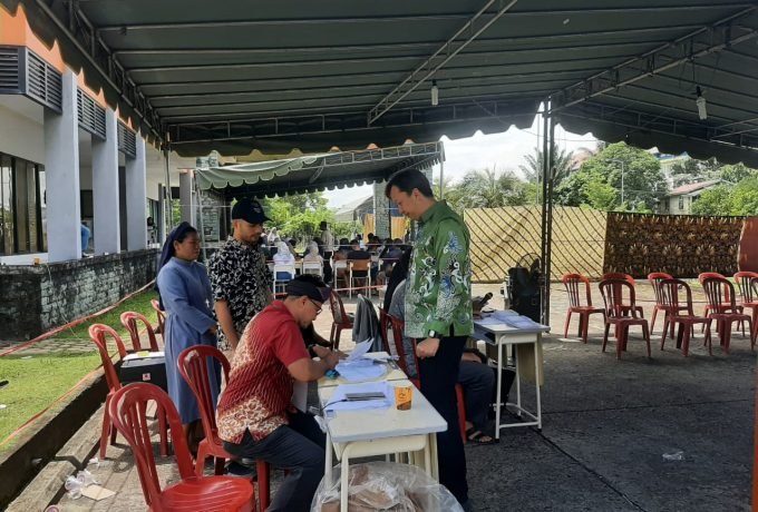 PEMILIHAN: Proses pemilihan umum di Kabupaten Bulungan.
