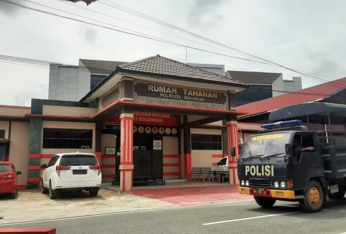 TAHANAN: Nampak Rutan Polresta Bulungan yang ditempati tahanan. Para tahanan nantinya akan diberi hak pilih sesuai DPT.
