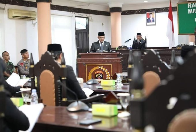 RAPAT: Suasa Rapat Paripurna XXI masa sidang II tahun 2024 di Kantor DPRD Tarakan (IST).