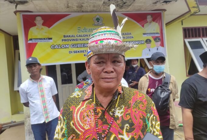 Ketua Dewan Adat Dayak (DAD) Provinsi Kaltara, Jhonny Laing Impang