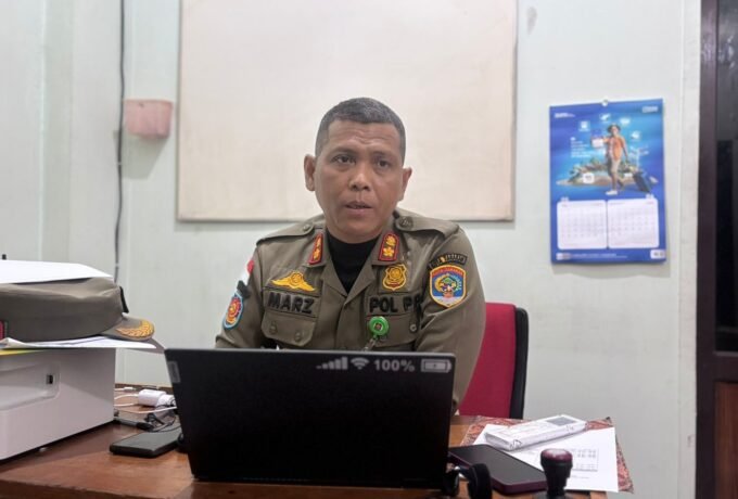 Kepala Seksi Operasi dan Pengendalian Satpol PP Kota Tarakan, Marzuki. (DOK: BENUANTA)