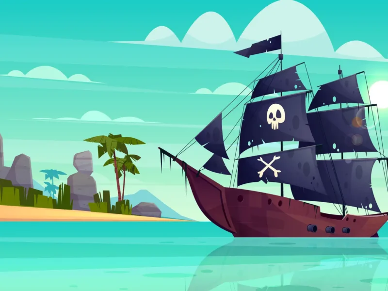 bajak-laut-ilustrasi